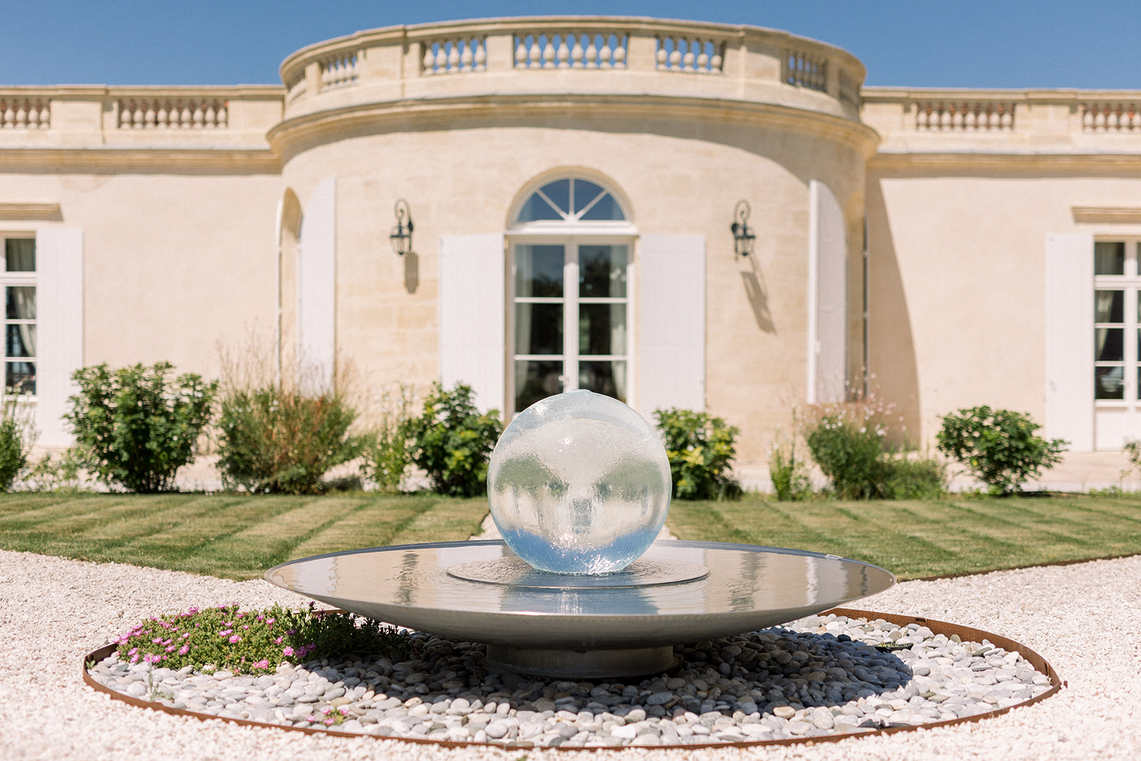 Boules d'eau du Château Gassies à Bordeaux