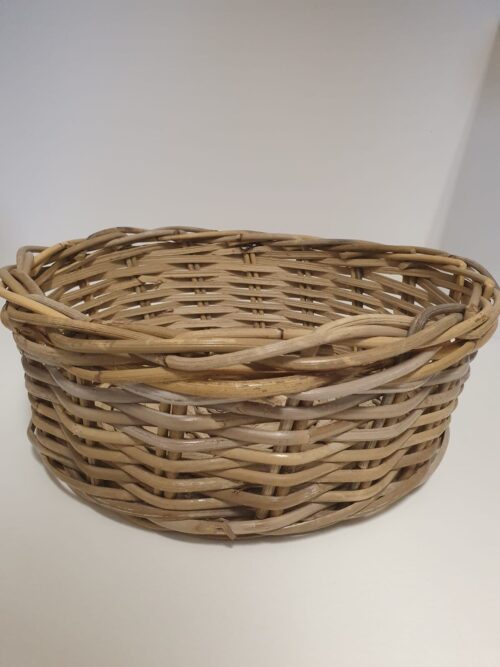 panier rond en osier taille moyenne pour pétale