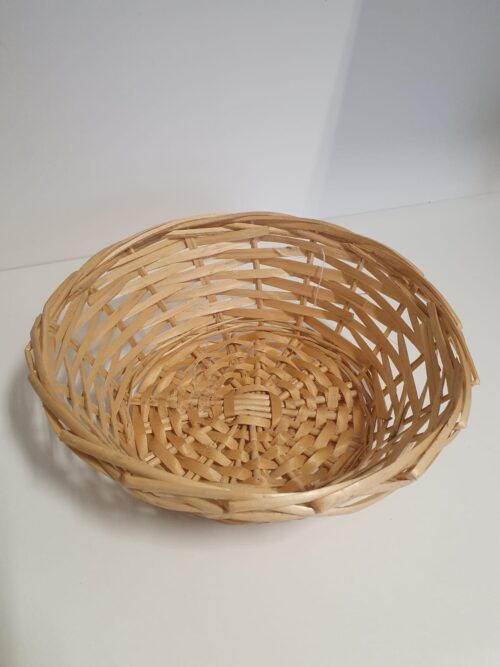 panier en osier pour décoration mariage les perles de charlotte