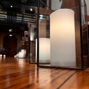 lanterne noire en verre pour mariage biarritz les perles de charlotte